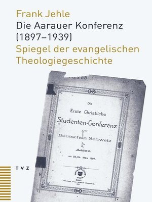 cover image of Die Aarauer Konferenz (1897-1939)
